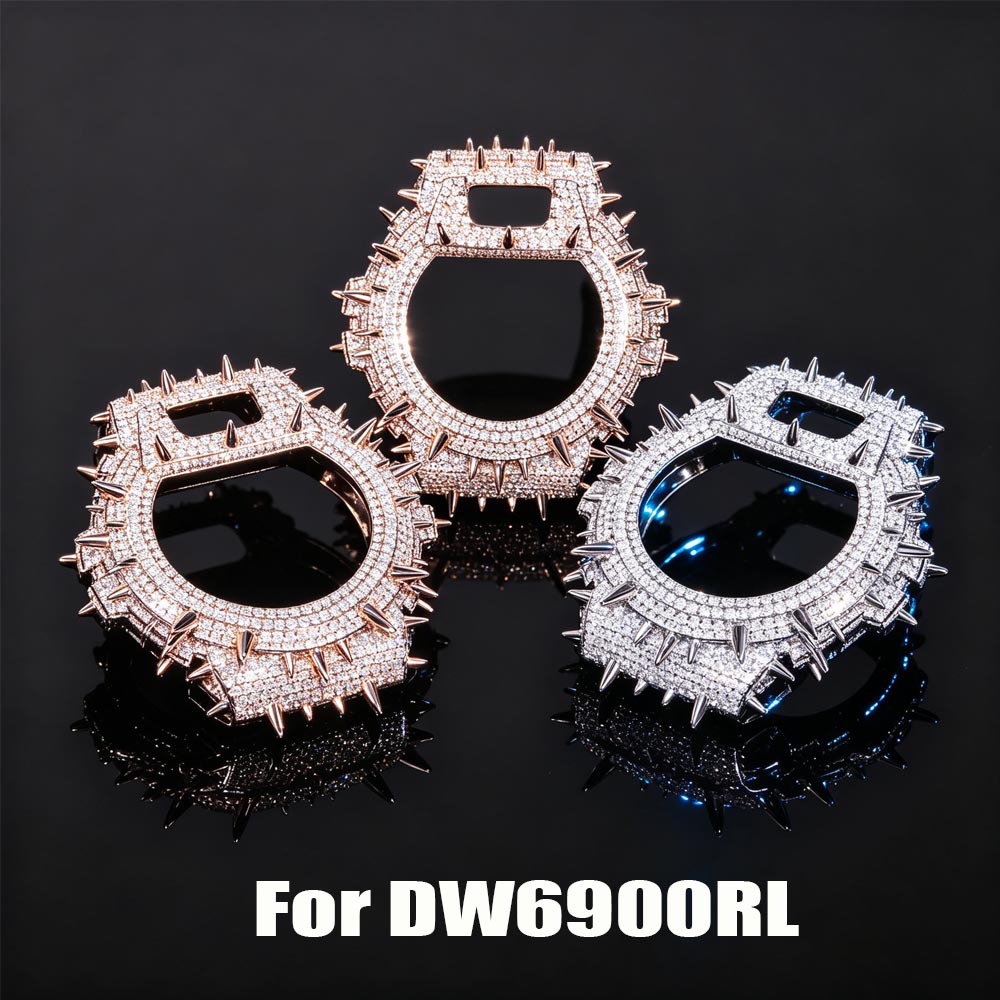 Vvs Jewelry Watches - DW6900 케이스 VVS 모이사나이트 황동 시계