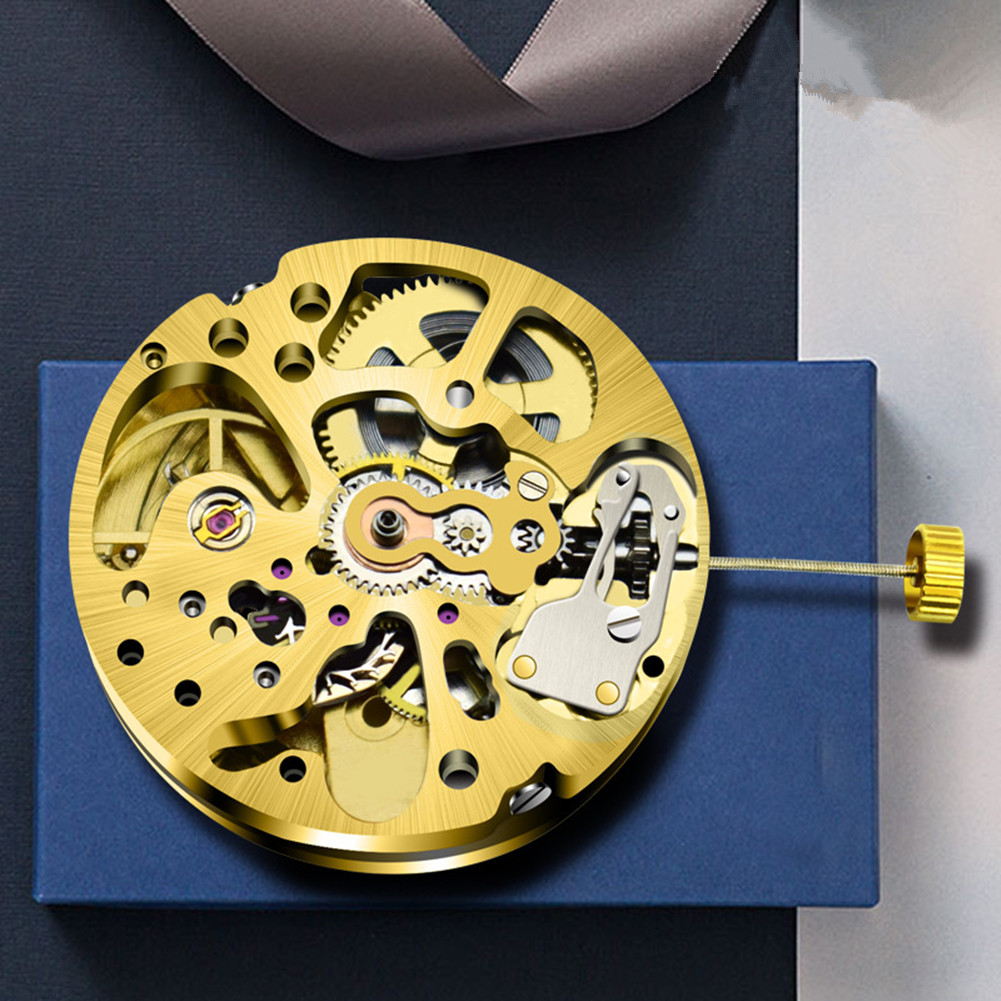 Jewels In Quartz Watches - 듀얼 타임존 쿼츠 시계 무브먼트 27mm