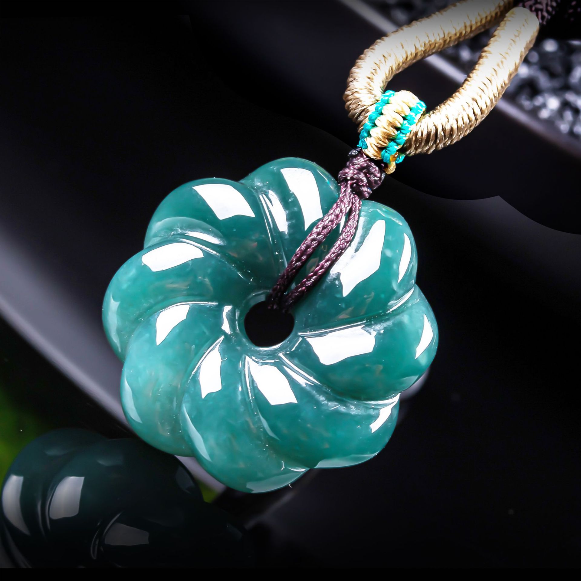 천연 버마산 비취 꽃 모양 펜던트 목걸이 액세서리 보석 - Jewelry & Watches Vitopoulos Reviews 리뷰 및 가격