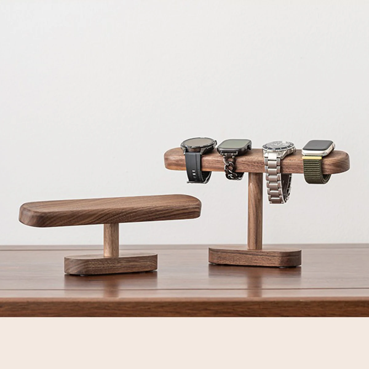 호두나무 목재 보석 정리대 시계 진열대 데스크탑 카운터 - Jewelry And Watches Exhibition 리뷰 및 가격