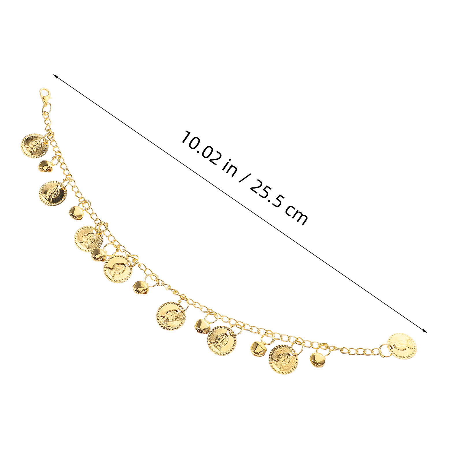 1쌍 벨리댄스 발찌 풋 체인 태슬 코인 장식품 (댄스  - Anklet Foot Chain 리뷰 및 가격
