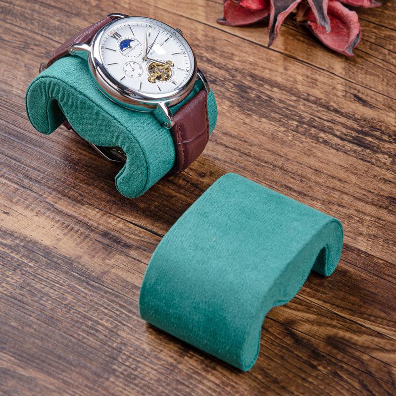 *시계 쿠션 시계 상자 패드 부드러운 플란넬 보석 디스 - Jewelry Box With Watches 리뷰 및 가격
