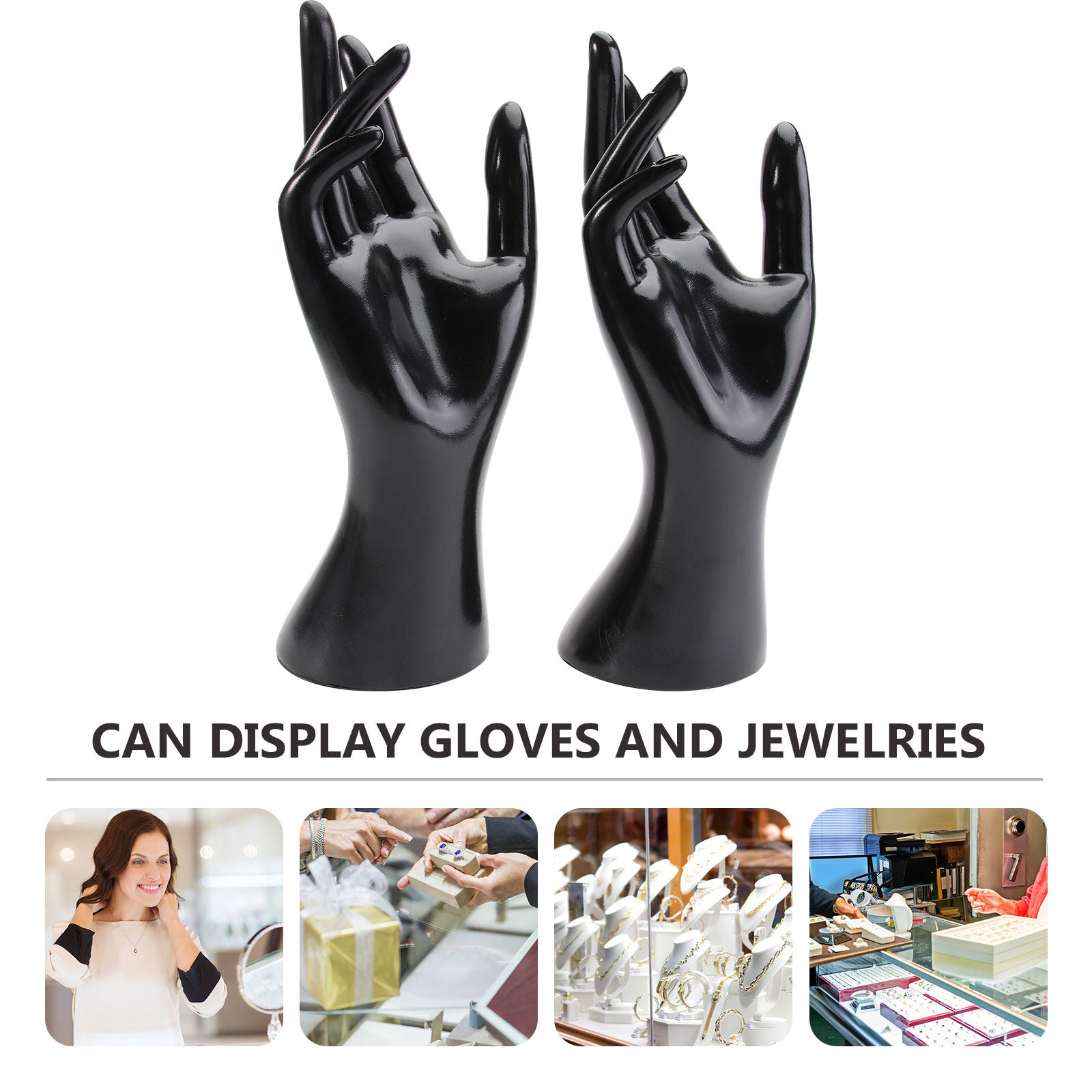 2개입 여성 마네킹 손 모양 주얼리 디스플레이 스탠드  - Jewelry Bracelet Watches 리뷰 및 가격