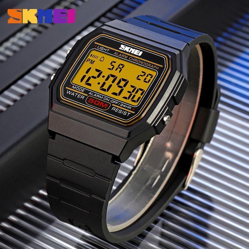 모멘트 뷰티 SKMEI 전자시계 남성용 클래식 사각형  - Moments Watches & Jewelry Vaughan Mills 리뷰 및 가격